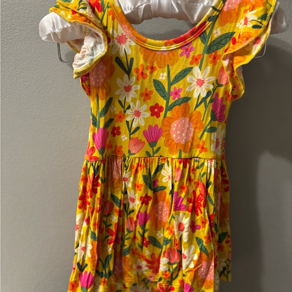 Little sleepies sunny garden print bodysuit twirl. - Picture 2 of 2
